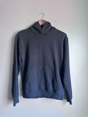 Aritzia Tna Airy AF Fleece Pullover Hoodie Size Small Black